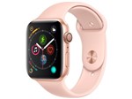 Ficha técnica e caractérísticas do produto Apple Watch Series 4 44mm GPS Integrado Wi-Fi - Bluetooth Pulseira Esportiva 16GB Caixa Alumínio