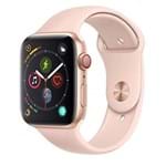 Ficha técnica e caractérísticas do produto Apple Watch Series 4 Cellular, 44 Mm, Alumínio Dourado, Pulseira Esportiva Rosa e Fecho Clássico - Mtvw2bz/a