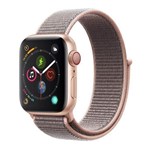 Ficha técnica e caractérísticas do produto Apple Watch Series 4 Cellular + GPS, 40 Mm, Alumínio Dourado, Pulseira Esportiva Loop Rosa