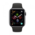 Ficha técnica e caractérísticas do produto Apple Watch Series 4 (GPS + Cellular) - 44mm - Caixa Cinza-espacial com Pulseira Esportiva