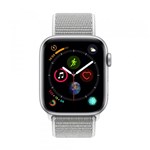 Ficha técnica e caractérísticas do produto Apple Watch Series 4 (GPS) - 44mm - Caixa Prateada com Pulseira Loop Esportiva