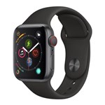 Ficha técnica e caractérísticas do produto Apple Watch Series 4 (GPS + Cellular) - 40mm - Caixa Cinza-espacial com Pulseira Esportiva