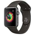 Ficha técnica e caractérísticas do produto Apple Watch Series 3, 42 Mm, Alumínio Cinza Espacial, Pulseira Esportiva Cinza e Fecho Clássico - Mtf32bz/a