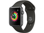 Apple Watch Series 3 42mm GPS Integrado Bluetooth - Pulseira Esportiva 8GB Alumínio Resistente a Água