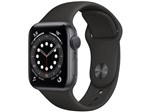 Ficha técnica e caractérísticas do produto Apple Watch Series 6 40mm Cinza-espacial GPS - Pulseira Esportiva Preta