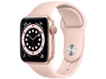 Ficha técnica e caractérísticas do produto Apple Watch Series 6 40mm Dourada GPS - Pulseira Esportiva Areia-rosa