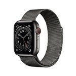 Ficha técnica e caractérísticas do produto Apple Watch Series 6 Cellular + GPS, 40 Mm, Aço Inoxidável Grafite, Pulseira Estilo Milanês Grafite