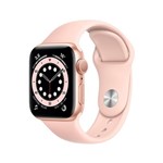 Ficha técnica e caractérísticas do produto Apple Watch Series 6 (GPS) 40mm Caixa Dourada de Alumínio com Pulseira Esportiva Areia-rosa