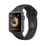 Ficha técnica e caractérísticas do produto Apple Watch Series 3 38 Mm de Alumínio Cinza Espacial e Pulseira Esportiva Cinza MTF02BZ/A