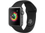 Apple Watch Series 3 38mm Alumínio 8GB Esportiva - Cinza GPS Integrado Bluetooth Resistente a Água