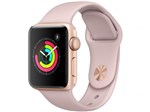 Apple Watch Series 3 38mm Alumínio 8GB Esportiva - Dourado GPS Integrado Bluetooth Resistente a Água