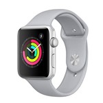 Ficha técnica e caractérísticas do produto Apple Watch Series 3 Gps 42 Mm Caixa Prateada de Alumínio com Pulseira Esportiva