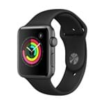 Ficha técnica e caractérísticas do produto Apple Watch Series 3 Gps - 42Mm - Caixa Cinza-Espacial de Alumínio com Pulseira Esportiva Preta