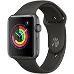 Ficha técnica e caractérísticas do produto Apple Watch Series 3 GPS com Pulseira Esportiva Cinza - 42 Mm