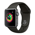 Ficha técnica e caractérísticas do produto Apple Watch Sport Series 3 38Mm 8Gb Cinza
