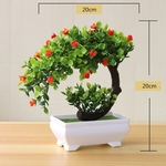 Ficha técnica e caractérísticas do produto Amyove Lovely gift Artificial Bonsai Planta para jantar home-Tabela do escritório Decoração