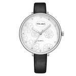 Ficha técnica e caractérísticas do produto Assista Mulher YK42 relógio de quartzo apresenta Ladies Wrist Relógios pulseira