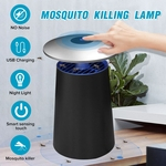 Ficha técnica e caractérísticas do produto AUGIENB Luzes USB Lâmpadas Assassinas de Mosquito Toque Inteligente LED Elétrico Armadilha de Luz UV Repelente de Matança Anti Mosquito Mosca Inseto