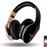 Ficha técnica e caractérísticas do produto Auscultadores sem fios Bluetooth Headset dobrável Stereo Headphone Gaming Cartão TF Suporte fones de ouvido com microfone para PC All Mp3 Telefone