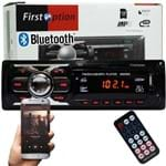 Ficha técnica e caractérísticas do produto Auto Rádio Som Mp3 Player Automotivo Carro Bluetooth First Option 6660BSC Fm Sd USB Controle