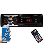 Ficha técnica e caractérísticas do produto Auto Rádio Som Mp3 Player Automotivo Carro Bluetooth Fm Sd Usb Controle First Option 6660BN