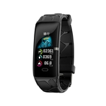 Ficha técnica e caractérísticas do produto Banda de pulso inteligente Monitor de E58 Bluetooth inteligente Pulseira Pulseira Sport Watch Cardíaca Pressão Arterial