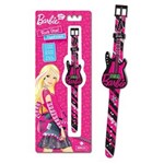 Ficha técnica e caractérísticas do produto Barbie Relógio Guitarra Preta - Barão Toys - Barbie Relógio Guitarra Preto - Barão Toys