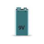 Ficha técnica e caractérísticas do produto Bateria Alcalina 9V Quadrada 1 Unidade - Outras Marcas