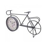 Ficha técnica e caractérísticas do produto Bicicleta com Relógio - Preta - 38 Cm