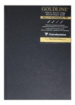 Ficha técnica e caractérísticas do produto Bloco Sketchbook Goldline A5 Clairefontaine Retrato