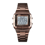 Ficha técnica e caractérísticas do produto BLU Sports Watch Men Relógios de luxo à prova d'água LED Militar Digital Relógio de pulso wearable electronics