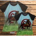 Blusa Masculina Raglan Bruto Cowboy e Rebanho Gado C6090