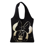 Ficha técnica e caractérísticas do produto Bolsa Preta Estampa Minnie 60X34X38cm - Disney