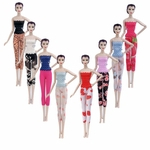 Ficha técnica e caractérísticas do produto FLY Boneca calças justas + Calças ajustadas por 30CM Dress Up boneca Dolls