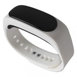 Ficha técnica e caractérísticas do produto Bracelete Smartband Watch Pulseira Inteligente Bluetooth Branco - Chinesa