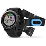 Ficha técnica e caractérísticas do produto Bundle Fenix 5 - Cinza-Smartwatch Gps Premium Multiesportivo + Monitor de Batimento Cardíaco Hrm-Tri