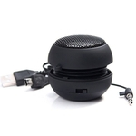 Ficha técnica e caractérísticas do produto Burger Estilo Hamburger Mini Coluna Speaker Stereo Box Som alto-falante de áudio Music Player MP3 para Celulares Tablet Computer 3,5 milímetros de áudio plug Home Garden Tools