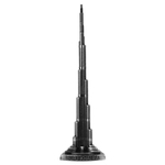 Ficha técnica e caractérísticas do produto Burj Khalifa Tower Model Alloy Miniature Dubai Tower Model Arts Craft Office Home Desktop Decor