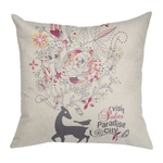 Ficha técnica e caractérísticas do produto BZ013 Altra-Soft almofada de linho Printed Pillow escritório fronha fronha