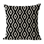 Ficha técnica e caractérísticas do produto BZ142 Altra-Soft almofada de linho Printed Pillow escritório fronha fronha