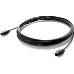 Cabo Fibra Ótica 1+1 Toslink - Preto 5m - MD9 Info