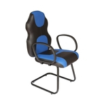 Ficha técnica e caractérísticas do produto Cadeira Gamer Base Fixa com braço Linha Gamer Racing