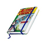 Ficha técnica e caractérísticas do produto Caderno de Anotação com Elástico Super Homem Quadrinhos Hq Dc Comics