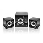 Ficha técnica e caractérísticas do produto Caixa de Som Multilaser 2.1 10W RMS Preto SUBWOOFER Box USB SP081