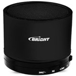 Ficha técnica e caractérísticas do produto Caixa de Som Portátil Bluetooth 3w Rms Preta 0343 Bright