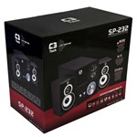 Ficha técnica e caractérísticas do produto Caixa de Som Subwoofer C3tech 2.1 Canais 26w Preto