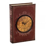 Ficha técnica e caractérísticas do produto Caixa Livro Vintage com Relógio - 33 X 22cm - Expressione Stylo