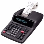 Ficha técnica e caractérísticas do produto Calculadora com Bobina Casio Dr-120Tm-Bk-Ba-Edh 220V