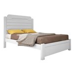 Ficha técnica e caractérísticas do produto Cama Casal Duo Robel - Branco