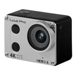 Ficha técnica e caractérísticas do produto Câmera de Ação GoalPro Hero 6 Sport 16MP 4K com Wi-Fi - Prata